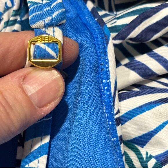 BLEU BY ROD BEATTIE | Navy Shady Days Women’s Tankini Swim Top Bikini Swimsuit - Picture 15 of 16